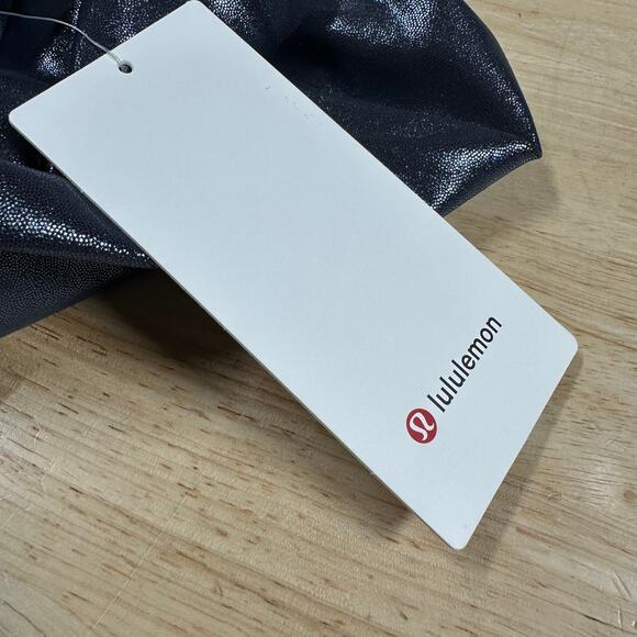 Lululemon Wunder Under SmoothCover Tight 25" Foil Radiate Black Night Size 4 NWT - Picture 8 of 12